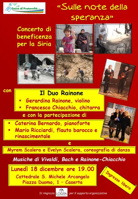 "Sulle note della speranza": concerto di beneficenza per la Siria, immagine 1
