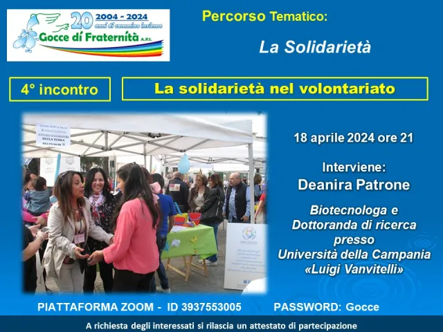 La Solidarietà nel volontariato, immagine 1