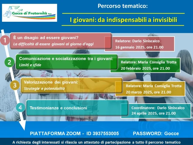 Nuovo percorso tematico: "I nostri giovani: da indispensabili a invisibili", immagine 1
