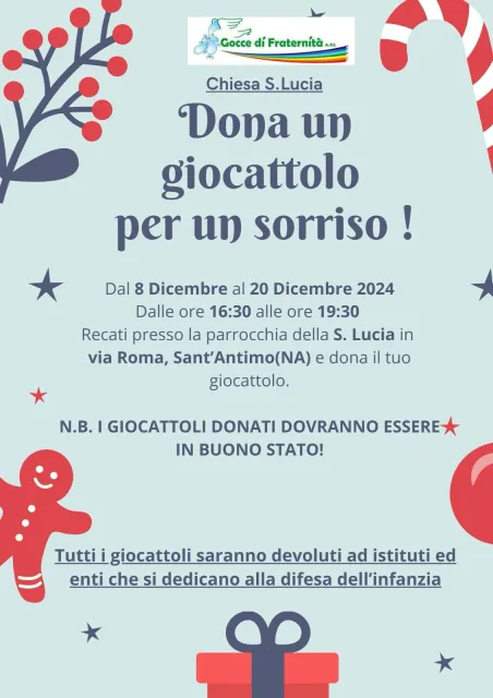 Goccia S. Antimo: Dona un giocattolo per un sorriso, immagine 2