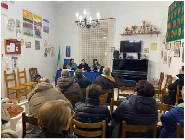 Goccia S. Antimo: Presentazione libro "Nero di Lava" di Nada Skaff avvenuta il 15 febbraio 2025, immagine 3