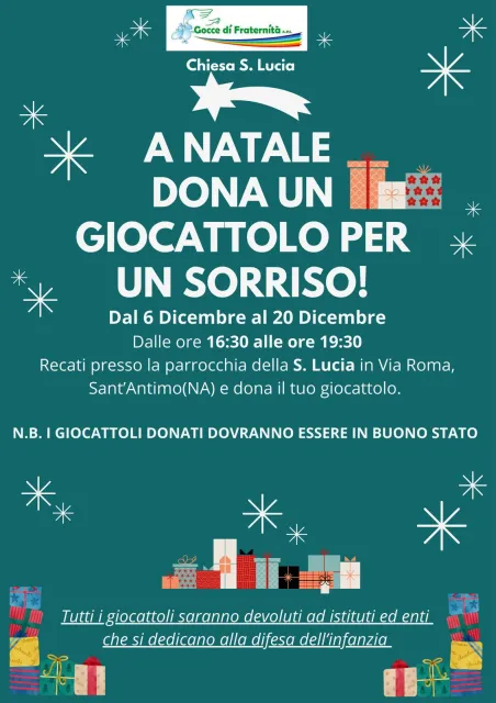 Goccia S. Antimo: Dona un giocattolo... per un sorriso, immagine 2
