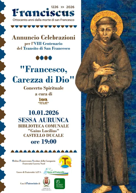 Goccia Sessa: Concerto Spirituale "Francesco carezza di Dio", immagine 1