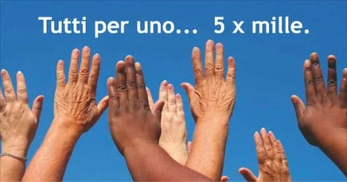Devolvi il 5 x mille a favore di Gocce di Fraternità Onlus